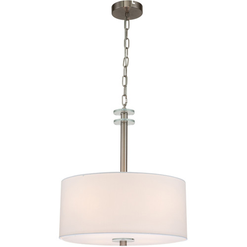 Подвесная люстра Novella 641/4PL E27*60W Satin nickel