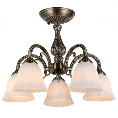 Потолочная люстра на штанге Versailles 1114/5PL E27 60W Bronze