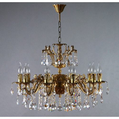 Подвесная люстра Ambiente Granada 2118/10 AB Honey Leaf