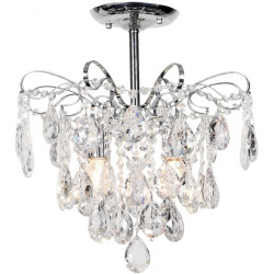 Потолочная люстра на штанге Crown 682/4PL Е27*60W Chrome