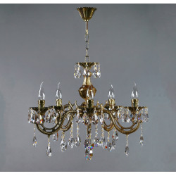 Подвесная люстра Ambiente Aria 8818/5 PB New Leaf