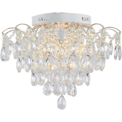 Люстра потолочная Selena 1126/6 E27*60W White/Gold