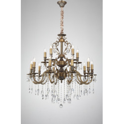 Большая люстра BARLETTA 1730.15 antique