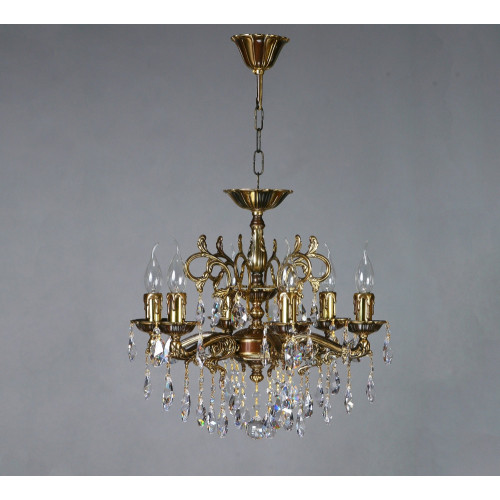 Подвесная люстра Ambiente Leon 2128/6 PB New Leaf