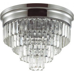 Люстра потолочная Zaha 5258/5C хром E14 5*40W