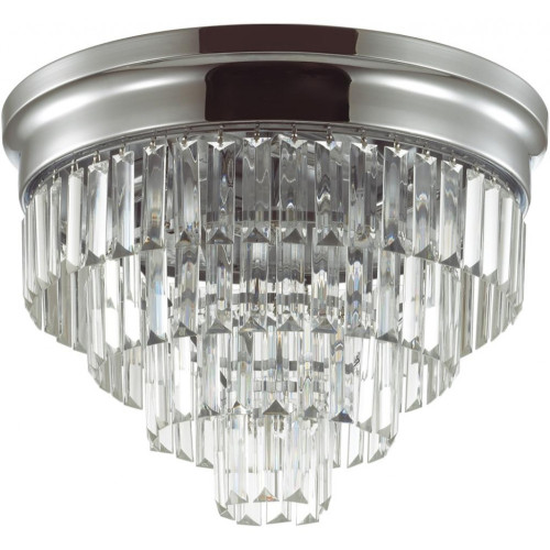 Люстра потолочная Zaha 5258/5C хром E14 5*40W