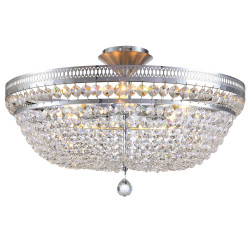 Потолочная люстра хрустальная BAROCCO 81405/8C CHROME