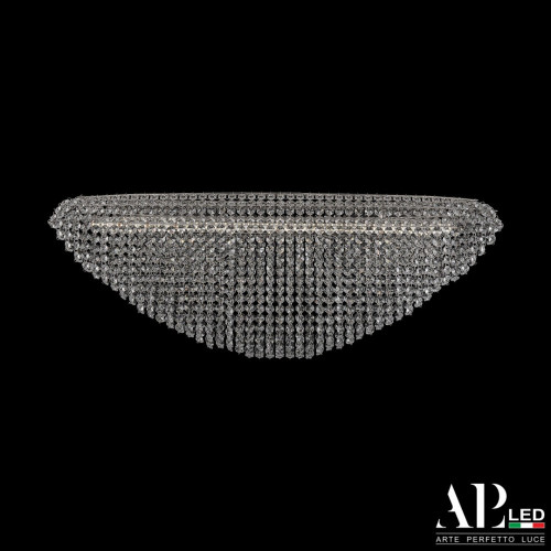Подвесная/потолочная люстра хрустальная светодиодная Rimini S505.0.80.A.3000