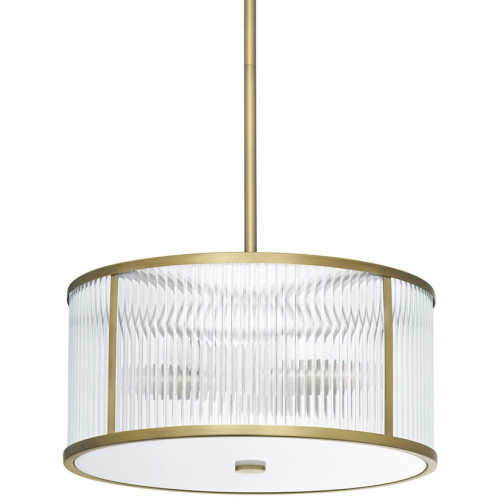 Потолочная люстра на штанге KR1218 KR1218P-6 brass