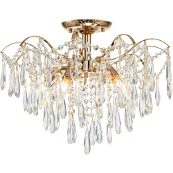 Потолочная люстра на штанге Aurea 1124/5PL E14*40W Gold