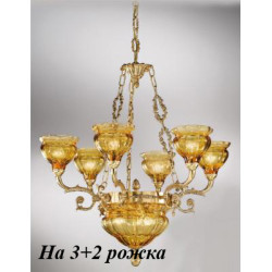 Подвесная люстра 573/3+2/AM