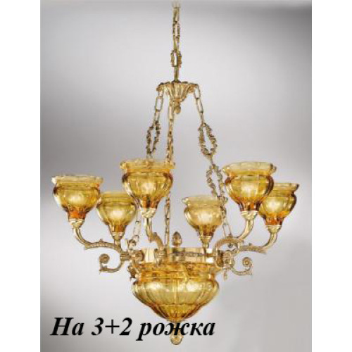 Подвесная люстра 573/3+2/AM