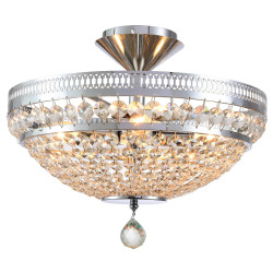 Потолочная люстра хрустальная BAROCCO 81405/4C CHROME