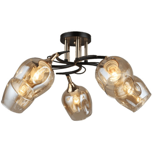Потолочная люстра SS1N P6006-5 BK+GD 000054528