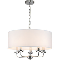 Подвесная люстра Bovilla 10175/5PL E14*40W Chrome