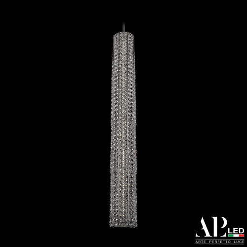 Подвесная/потолочная люстра хрустальная светодиодная Rimini S511.1.80.A.3000