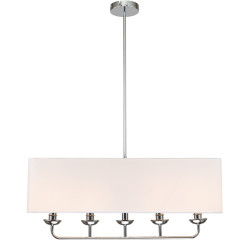 Потолочная люстра на штанге Bovilla 10175/4 E14*40W Chrome
