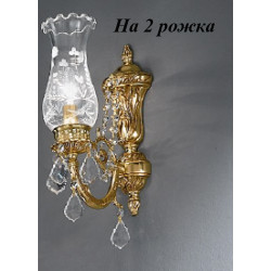 Бра 865/2A с хрусталем