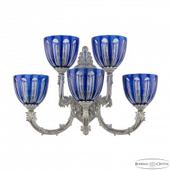 Бра 7109B15/3+2/210 NW P1 U Clear-Blue/H-1H