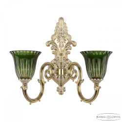 Бра 7203B15/2/210 GW P2 U Clear-Green/H-1K