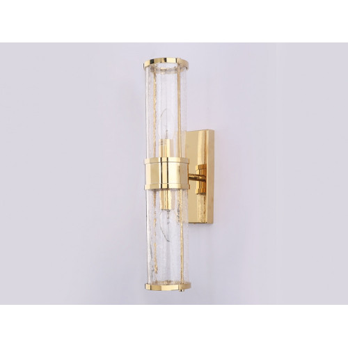 Бра хрустальное 10272/A gold