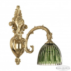 Бра 7109B15/1/210 G P1 D Clear-Green/H-1K