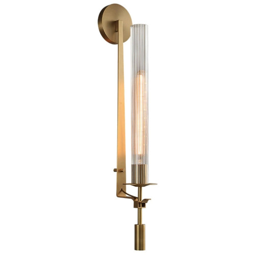 Бра Wall lamp 88043W brass