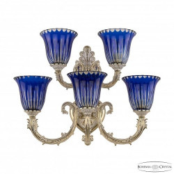 Бра 7109B16/3+2/210 GW P2 U Clear-Blue/H-1K