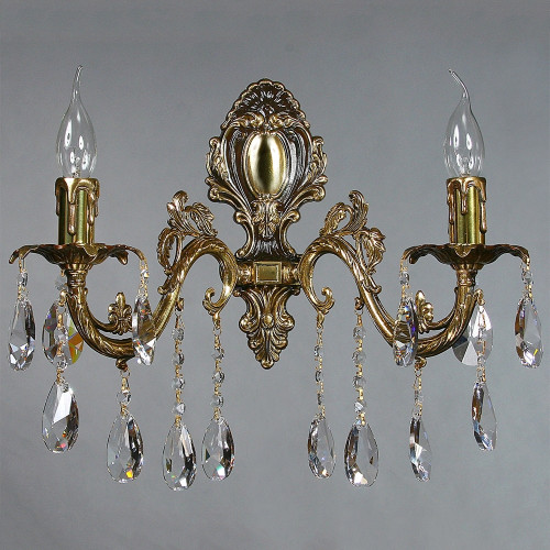 Бра Ambiente Granada 2118/2 PB Leaf crystal