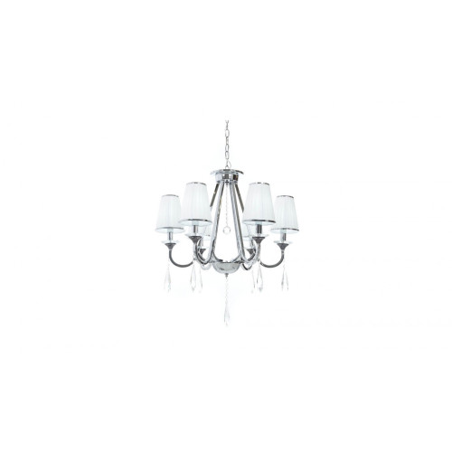 Подвесная люстра Milesia LDP 8926-6 WT+CHR