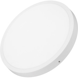 Потолочный светильник LED круглый SP-BASIC-R600-48W Warm3000 (WH, 120 deg, 230V) (Arlight, IP40 Металл, 3 года) 020524(1)