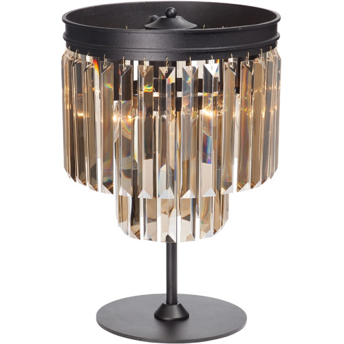 Интерьерная настольная лампа хрусталь V5154-1/3L