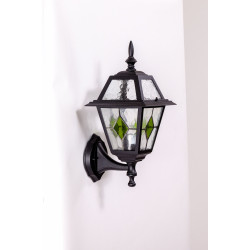 Настенный фонарь уличный FARO lead GLASS 91101/04 lgG Bl