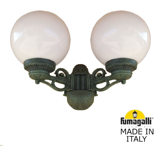 Настенный фонарь уличный Fumagalli GLOBE 250 G25.141.000.VYF1R