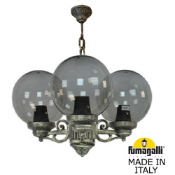 Уличный светильник подвесной Fumagalli GLOBE 250 G25.120.S30.BZF1R