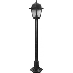 Наземный фонарь UUL-A01T 60W/E27 IP44 BLACK SILVER