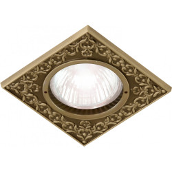 Встраиваемый точечный светильник San Sebastian Flat And Square FD1026CPB