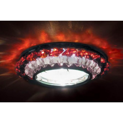 Точечный светильник DL062.02 DL062.02.1/6 crystal/red
