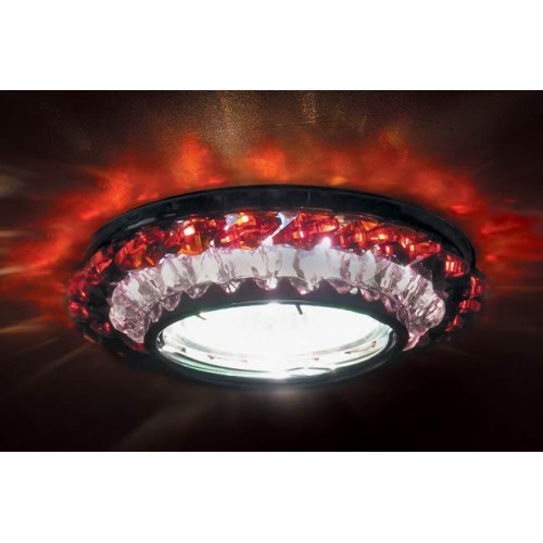 Точечный светильник DL062.02 DL062.02.1/6 crystal/red