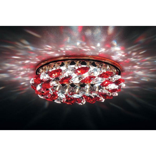 Встраиваемый светильник DL061.79.1/6 crystal/red