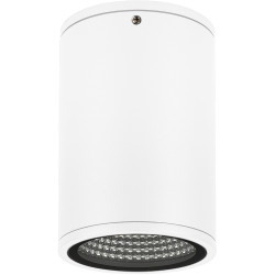 Уличный потолочный светильник светодиодный защищенный LGD-FORMA-SURFACE-R90-12W Warm3000 (WH, 44 deg, 230V) (Arlight, IP54 Металл, 3 года) 037261