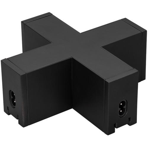 Коннектор крестовой NEO-CLIP-38-CON-X-BK (Arlight, IP40 Металл, 3 года) 026847