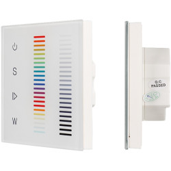 Панель Sens SR-2834RGBW-AC-RF-IN White (220V,RGBW,1 зона) (Arlight, IP20 Пластик, 3 года) 022196