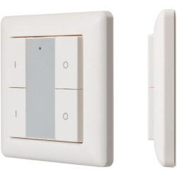 Панель Knob SR-2853K4-RF-UP White (3V, DIM, 2 зоны) (Arlight, IP20 Пластик, 3 года) 021459