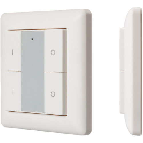 Панель Knob SR-2853K4-RF-UP White (3V, DIM, 2 зоны) (Arlight, IP20 Пластик, 3 года) 021459