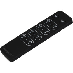 Пульт SR-2833K4 Black (диммер 4 зоны) (Arlight, IP20 Пластик, 3 года) 021057