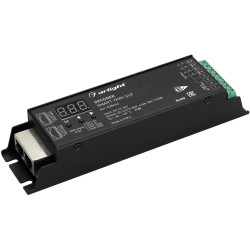 Декодер SMART-DMX-SUF (12-36V, 4x8A, RJ45) (Arlight, IP20 Металл, 5 лет) 028444