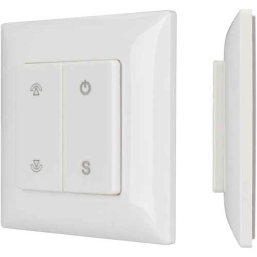 Панель SMART-P46-DIM-P-SUF (3V, 1 зона, Knob, 2.4G) (Arlight, Пластик) 028300