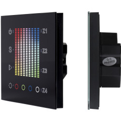 Панель SR-2300TP-IN Black (DALI, RGBW) (Arlight) 020239