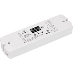 Декодер SMART-K16-DMX (12-24V, 4x5A) (Arlight, IP20 Пластик, 5 лет) 023824